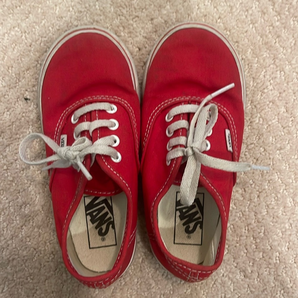 Kids Vans size 10